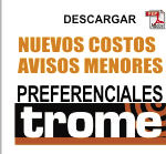 Nuevas Tarifas para Avisos de Bajo Modulaje