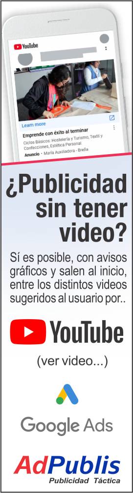 Ahora se puede publicar en YOUTUBE sin tener video porque la publicidad gráfica estaría en la página principal in-feed